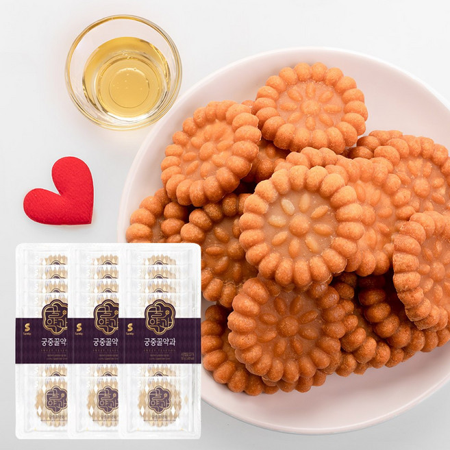 삼립 궁중꿀약과 (30g x 10입) 300g x 3팩, 3개