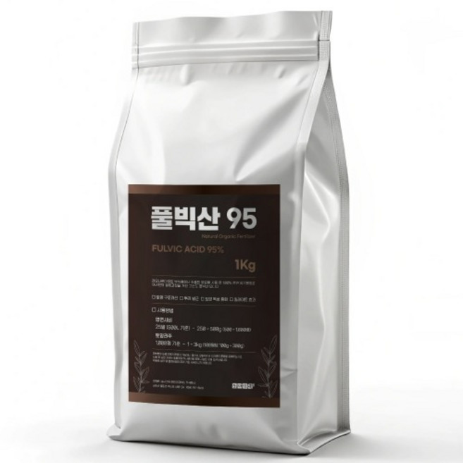 농사천국 고순도 유기질 비료 풀빅산 95%, 1kg, 1개