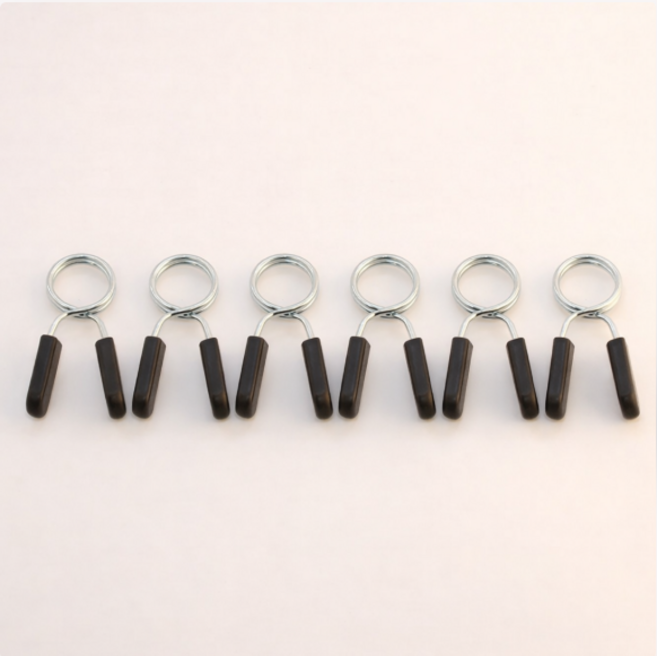 솔비아 3set 스프링마구리 50mm 중량 바벨잠금장치 원판 고정 헬스 덤벨, 3세트, 블랙