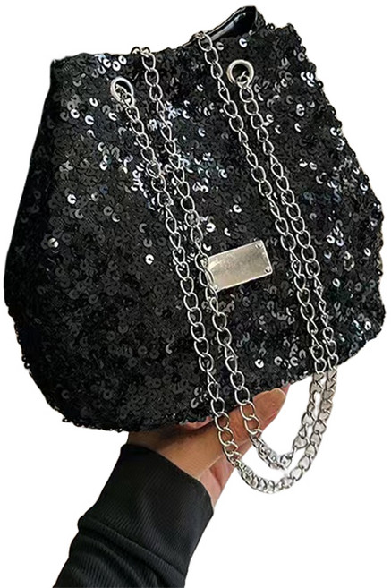 JINYOUQIAN 여성스팽글가방 스팽글미니백팩 여성 가방 크로스백 핸드백