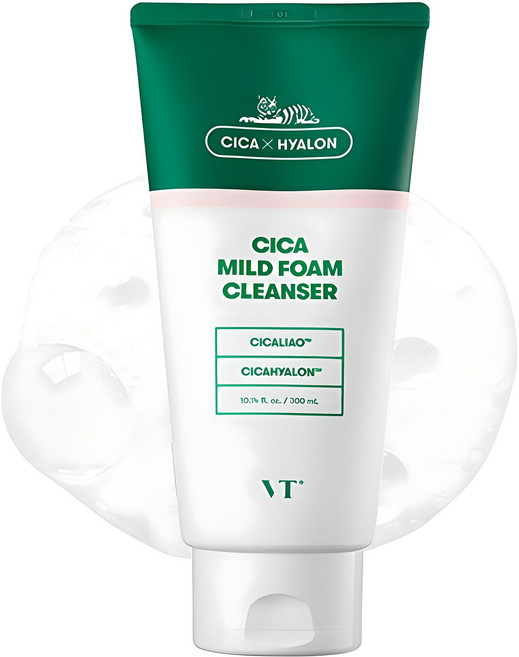 브이티코스메틱 시카 마일드 폼 클렌저, 300ml, 1개