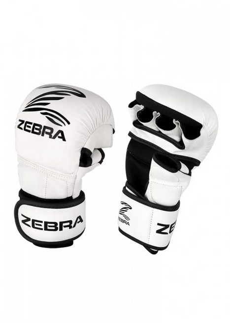 지브라 MMA 글러브 - [ZPEMAG01] ZEBRA MMA Sparring Gloves white /권투 킥복싱 무에타이 MMA 종합격투기
