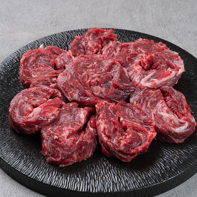 [한성가횡성한우]정품 횡성한우 1+등급 제비추리 1kg, 1개