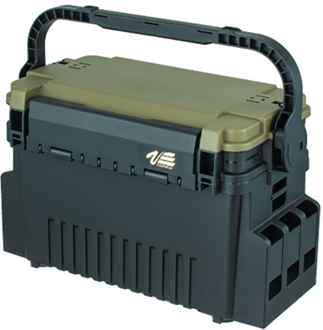 메이호 태클박스 VS-7070N 준중형 낚시용 태클박스, 그린 투톤