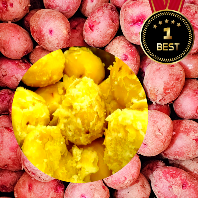 [프리미엄특가] 신선한남해 달달포슬 카스테라 홍감자, 1박스, 대 3kg