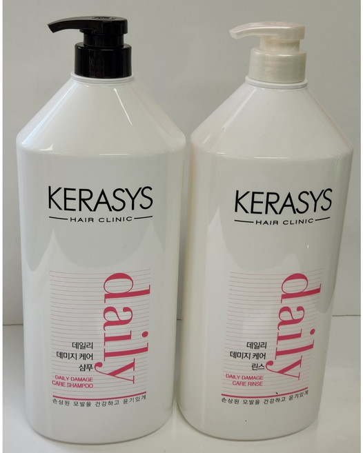 케라시스 데일리 데미지케어 (샴푸+린스) 1500ml 대용량, 3L, 1개