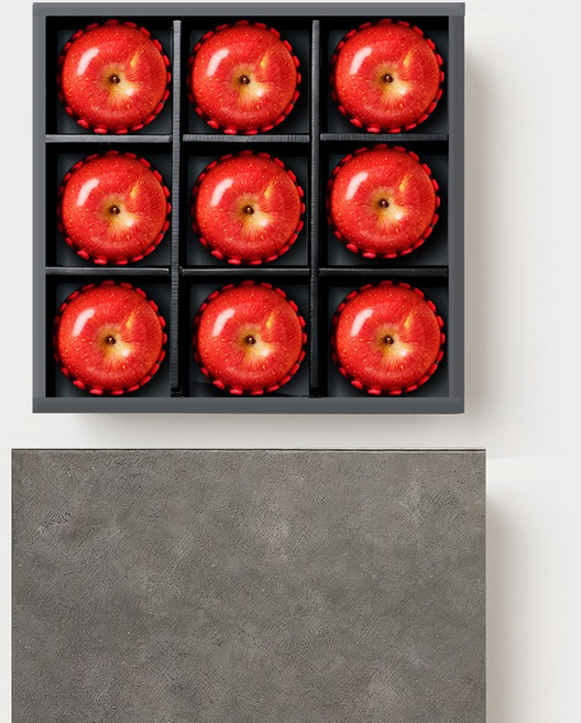 정성가득 특품 명절선물세트 사과 9과, 1개, 특품 중대과 사과 9과 (2.2kg내외)