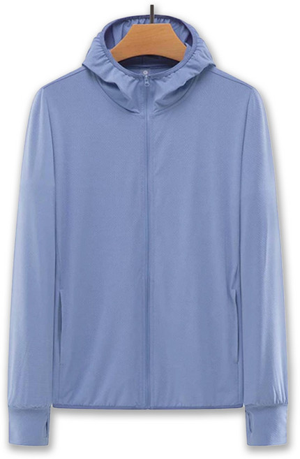 防曬涼感機能外套 抗UV輕薄透氣運動外套 連帽設計戶外防曬必備