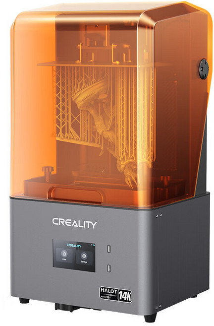 Creality HALOT-MAGE S 고속광경화 3D프린터 10인치 14K 흑백스크린 가정용 사무용 데스크톱급 어린이 피규어 입체 모형, HALOT MAGE S