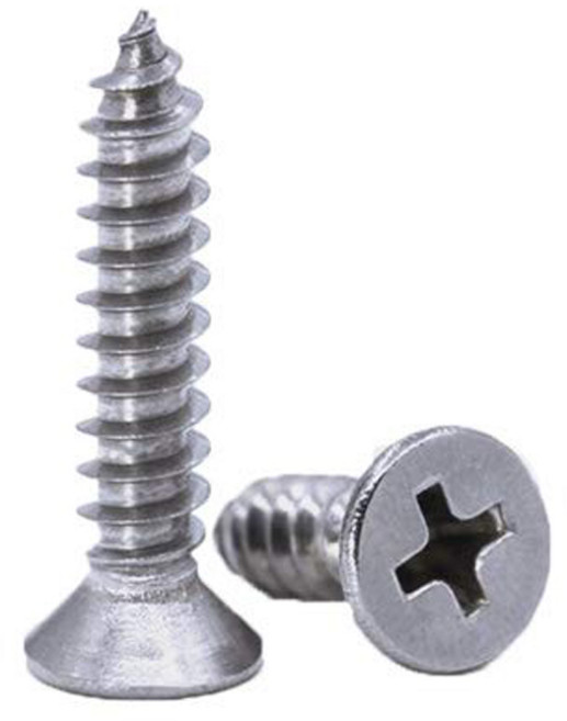 스텐 접시머리 1종 피스, 추가1.적색 칼블럭, 10mm, 50mm, 1개