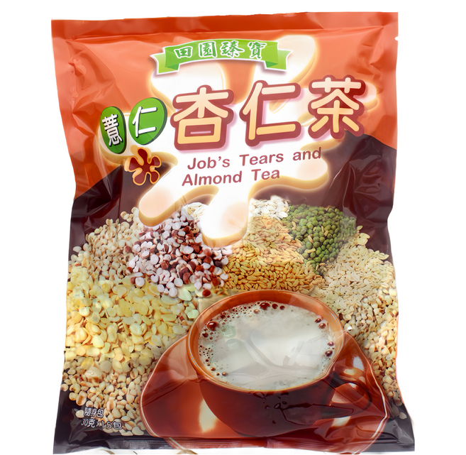 田園臻寶 薏仁杏仁茶 添加五穀綜合粉, 30g, 1個