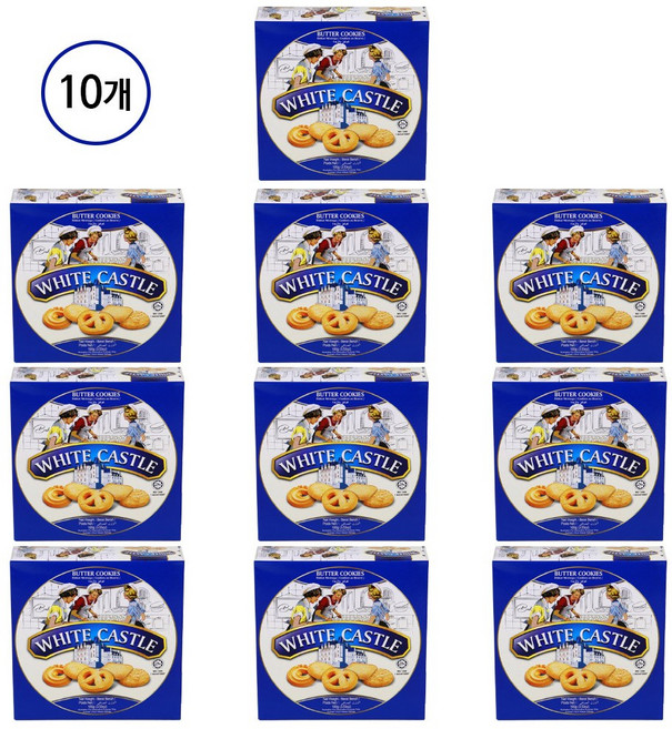 (무)화이트캐슬 버터쿠키100gX10개, 100g, 10개