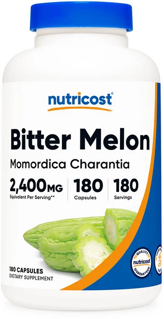 뉴트리코스트 여주 비터멜론 캡슐 2400mg 180캡슐 1병, 180정, 1개 - 쿠팡