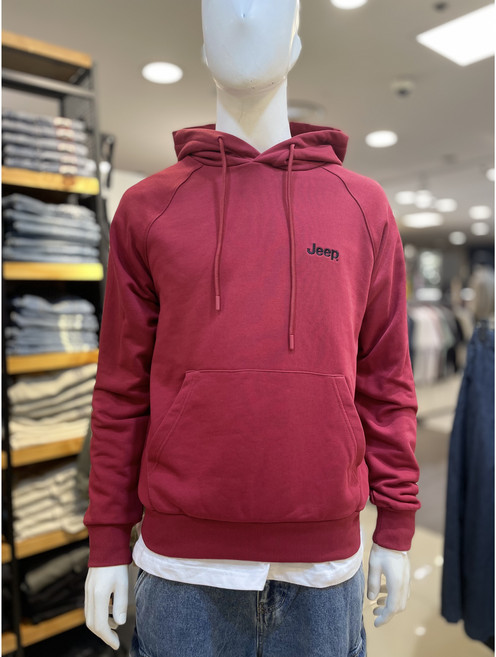 지프 JEEP [이월특가] 스몰마운틴로고 나그랑 공용 후드티셔츠 JP0THU002 685209