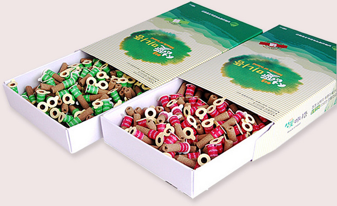 이화당 섬애미니뜸(180p) 붙이는 약쑥뜸 섬애 남해 약쑥, 강 10개, 1개