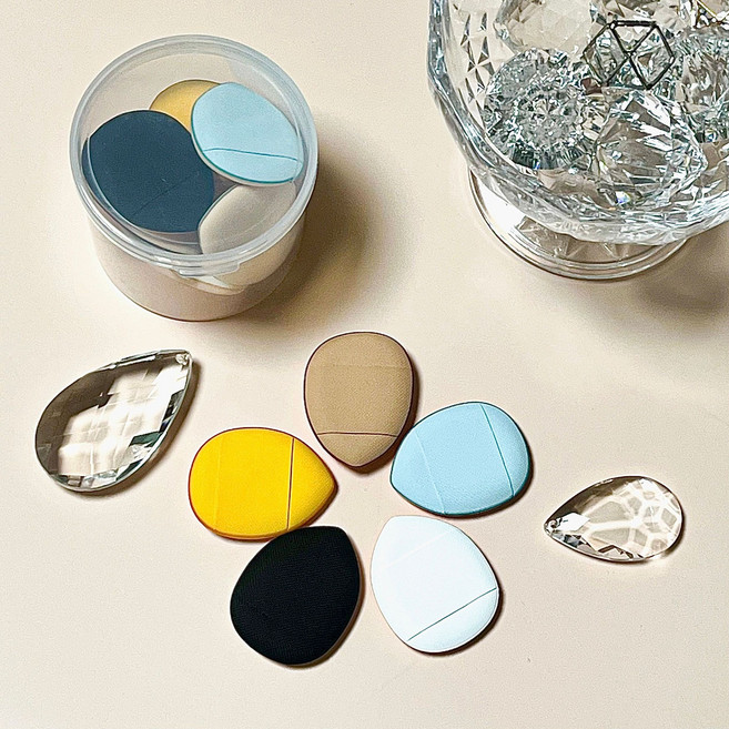 더마세븐 핑거퍼프 미니퍼프 파운데이션 7개 용기포함 azi*873JS, 10개