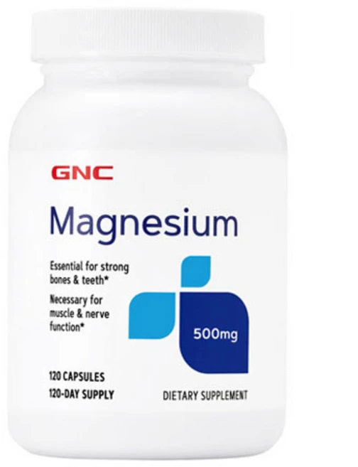 GNC BEST 마그네슘 500mg 120 정 - 쿠팡