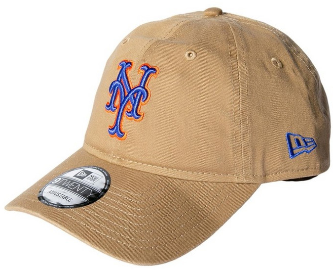 [병행 수입품] [NEW ERA CAP 60235285 9TWENTY New York Mets MLB Core Classic MLB KHAKI &