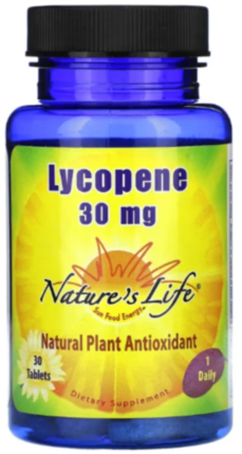 네이쳐스라이프 라이코펜 30mg 30정 리코펜 토마토 추출물 카로티 노이드, 1개 - 쿠팡