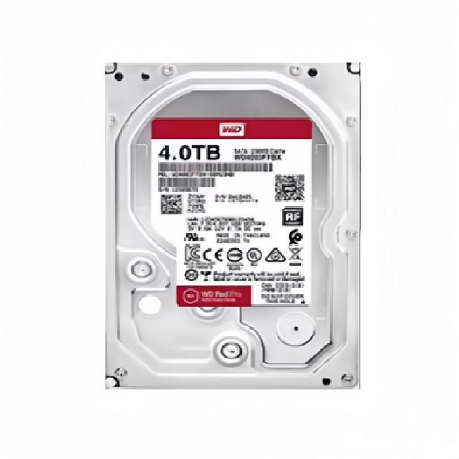 WD 4T 하드디스크 나스 내장하드 RED 웨스턴디지털, 4 TB, 1TB