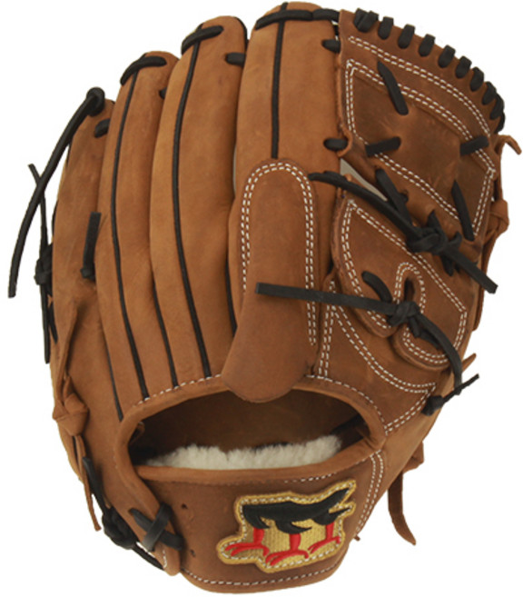 TLC글러브Three legs crow TLC CLASSIC TLC클래식 투수글러브 원피스웹 투피스웹 바스켓웹 12인치 브라운/탄 브라운/블랙, 1개