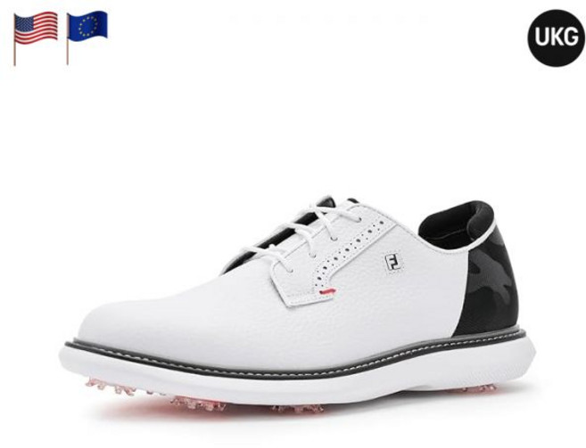 풋조이 트레디션스 블루처 화이트 블랙 카모 체리 토마토 남성 골프화