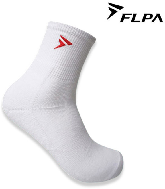 플파 양말 레드플파로고 스포츠 삭스 남성 여성 국대 운동 헬스 배드민턴 오남스포츠, 1개