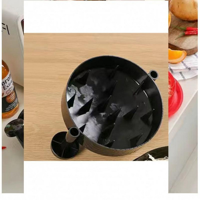 수동 고기 찢는기계 강아지 파쇄기 간식 닭가슴살, 플라스틱 뚜껑 랜덤 색상