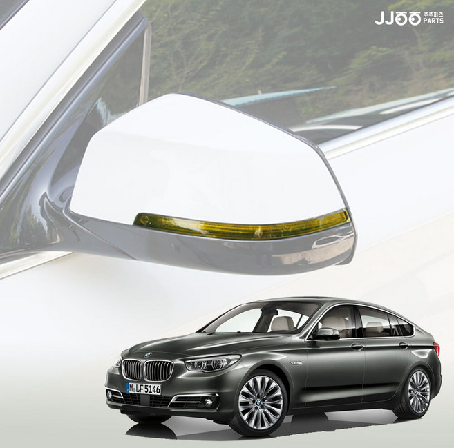 [주주파츠몰] BMW 사이드미러 리피터 보호 필름 차 데칼 스티커 5GT F07 호환 용품, 다크그레이, 1개