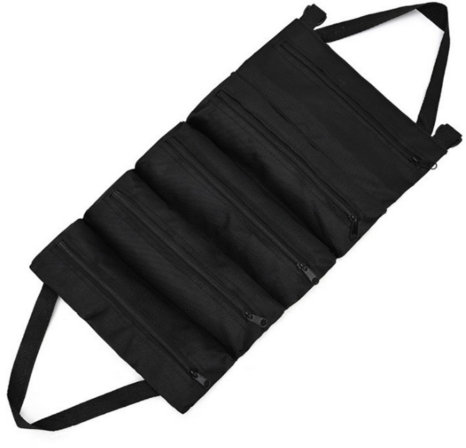 모어벨 캔버스 롤업 공구도구 보관 파우치