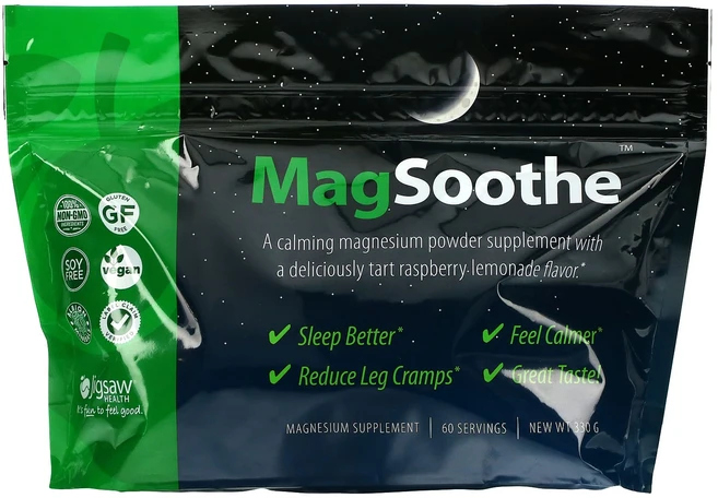 직소헬스 MagSoothe Tart 라즈베리 레모네이드 60 패킷 330g, 1개 - 쿠팡