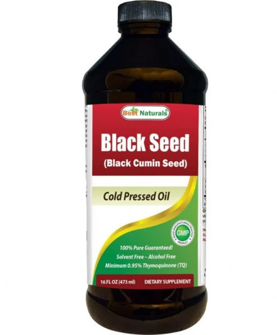 블랙씨드오일 체중 황산화 블랙 씨드 오일 최소 0.95% 티모퀴논(TQ) 콜드 프레스 니겔라 사티바가 소화 뇌 운동 글루텐 프리 비 GMO에 줍니다 16 OZ, 1개, 236ml - 쿠팡