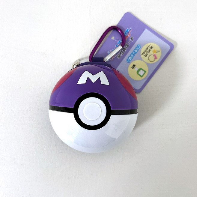 일본 정품 포켓몬 마스터볼 키링 귀여운 가방고리