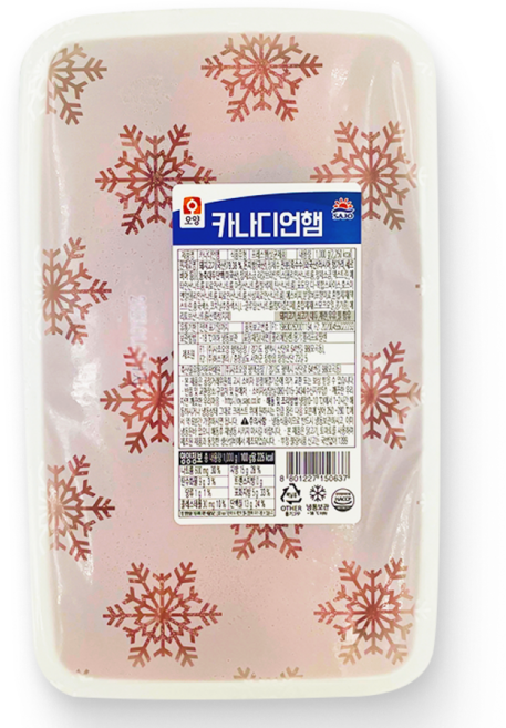 최강딜 사조 카나디언햄 1K | 베이컨 햄스터목줄, 1kg, 1개