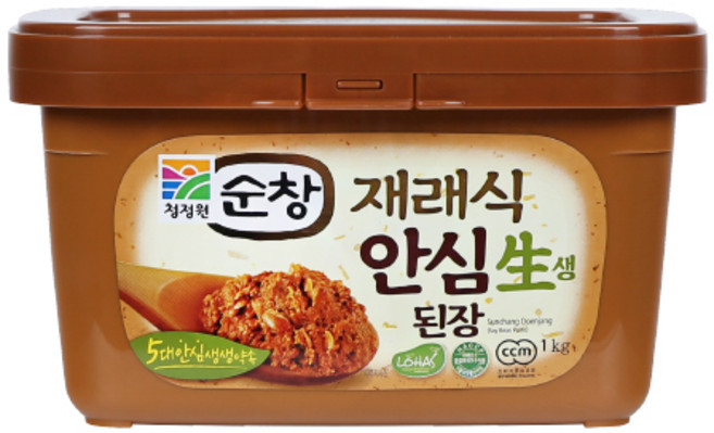 재래식된장1kg/청정원-3개, 1kg, 3개