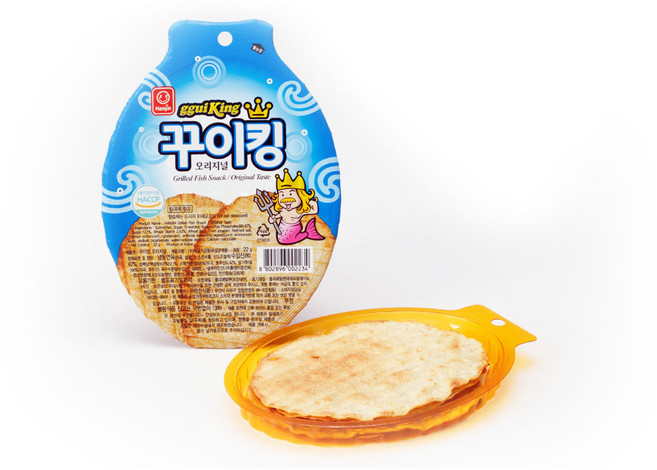 한진식품 꾸이킹 오리지널 22g, 3개