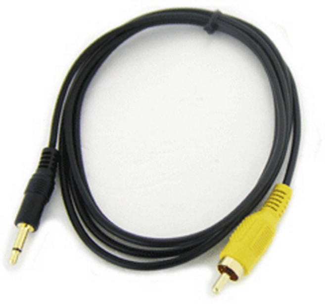 Coms 모노 RCA 1선 변환 케이블 3M AV3525, 1개