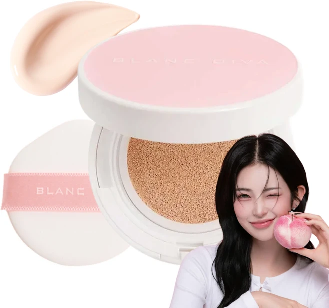 블랑디바 글로우 온 쿠션, 19호 포슬린, 1개 - 쿠팡