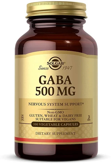솔가 GABA 500mg 캡슐 100정, 1개 - 쿠팡