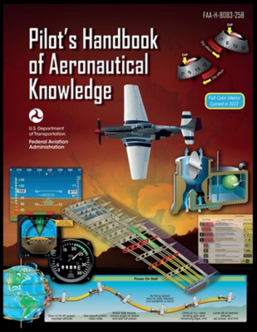 (영문도서) Pilot´s Handbook of Aeronautical Knowledge Paperback, Airworthyaircraft, English, 9789878831756