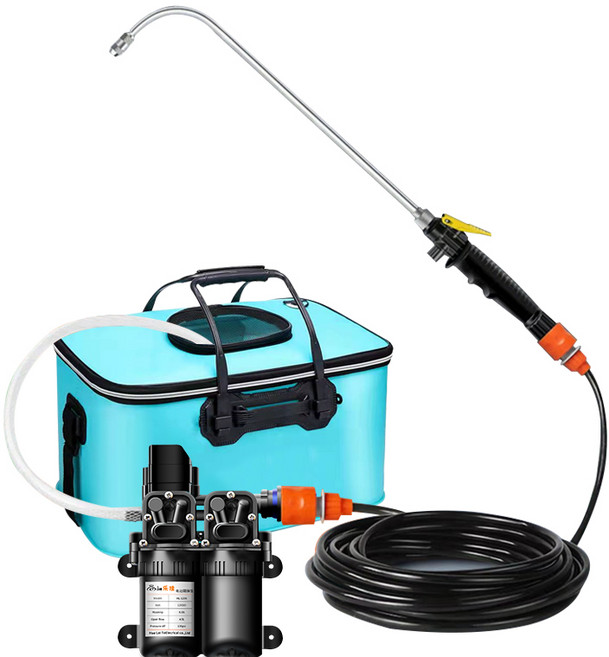 고압 세척기 에어컨 청소 가정용 핑거젯파워 펌프 휴대용 청소기 스팀 하수구, 120W