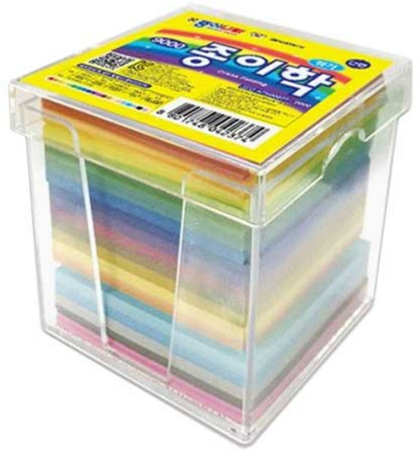 종이나라 단면 종이학접기 대용량 1000매, 단품