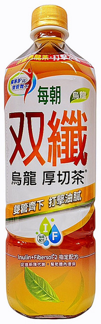 每朝雙纖烏龍厚切茶, 1箱, 24個裝, 900ml