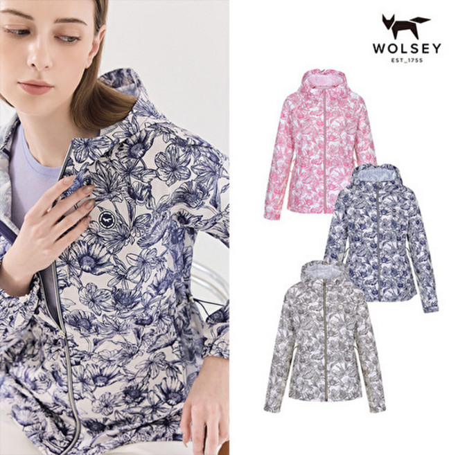 울시 26SS 플라워 에어홀점퍼 1종