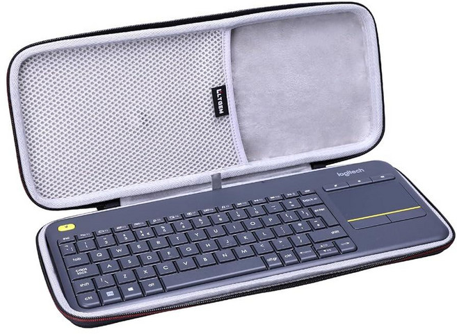 L LTGEM EVA 하드 케이스 로지텍 K400 플러스 로지텍 MX 기계식 미니 로지텍 POP 키 무선 터치 키보드 (케이스만 해당)