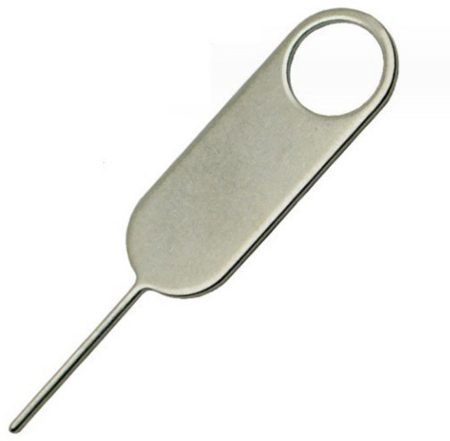 신형 유심트레이핀 유심제거핀 유심핀 유심어댑터, 신형 유심핀, 1개