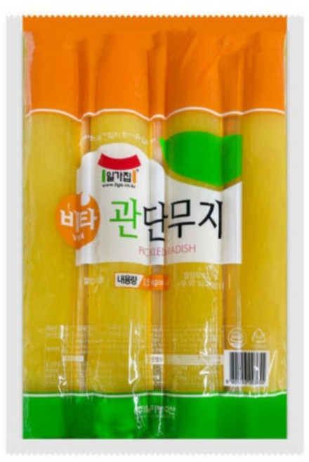 케이푸드_일가집 국산 관단무지, 3개, 3개