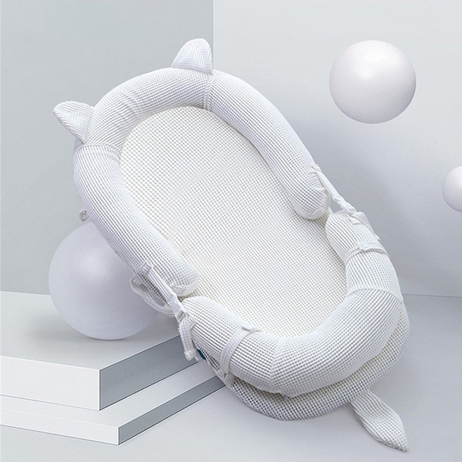 貝碧艾babylove 3D透氣床中床，新生兒仿生安撫睡床