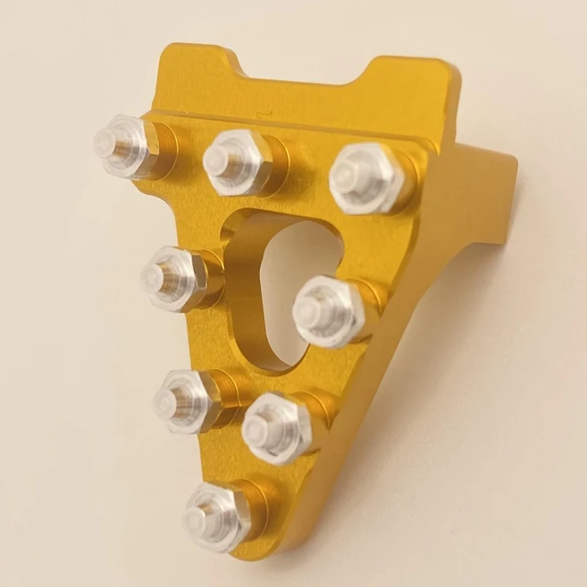 오토바이 CNC 리어 브레이크 페달 팁 혼다 CRF50 XR50 SDG SSR 쿨스터 70 90 107 110 125CC 중국 더트 바이, 01 Gold, 01 Gold, 01 Gold