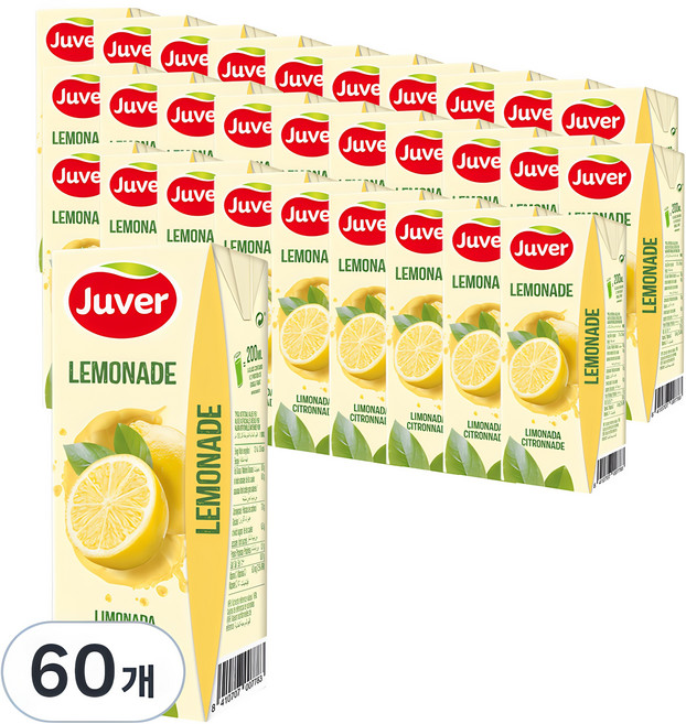 후버 레몬에이드, 200ml, 60개